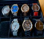 Heren horloges verschillende merken, Ophalen of Verzenden, Zo goed als nieuw, Staal, Overige merken