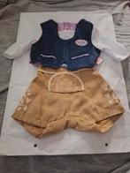 Baby Born Pop Jongen 43 Cm Blauw-Beige Tiroler Pakje. Nieuw., Ophalen of Verzenden, Nieuw