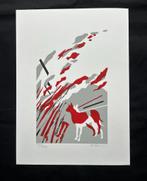 Zeefdruk Rob Vermeer, Antiek en Kunst, Kunst | Litho's en Zeefdrukken, Verzenden