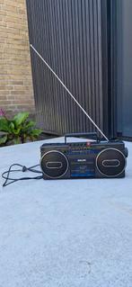 Nette gebruikte retro Philips radio cassette., Ophalen, Zo goed als nieuw, Radio