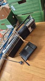 Vintage Retro Draagbare Radio's - 3 Stuks, Ophalen, Gebruikt, Radio