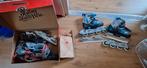 Nijdam skates&schaatsen:blauw=31 tot 34 en rode 33 tot 36, Ophalen, Gebruikt, IJshockeyschaatsen, Nijdam