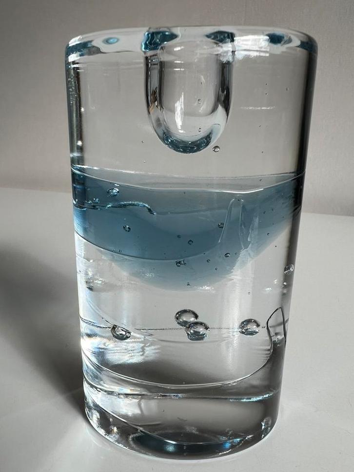 Vintage Iittala ‘Arktia’ Hoge Kandelaar Timo Sarpaneva 80’s, Huis en Inrichting, Woonaccessoires | Kandelaars en Kaarsen, Zo goed als nieuw