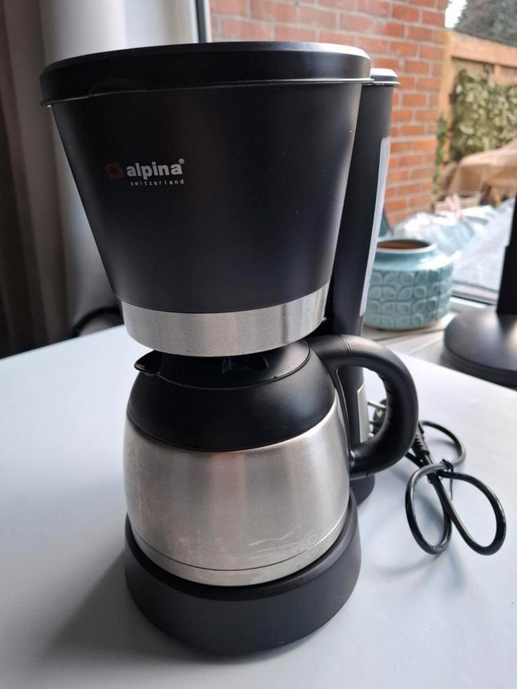 Alpina koffiezetapparaat met thermoskan, Huis en Inrichting, Keuken | Keukenbenodigdheden, Gebruikt, Ophalen of Verzenden