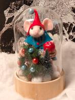 Kerstversiering. Stolp met kerstmuis., Ophalen of Verzenden, Nieuw