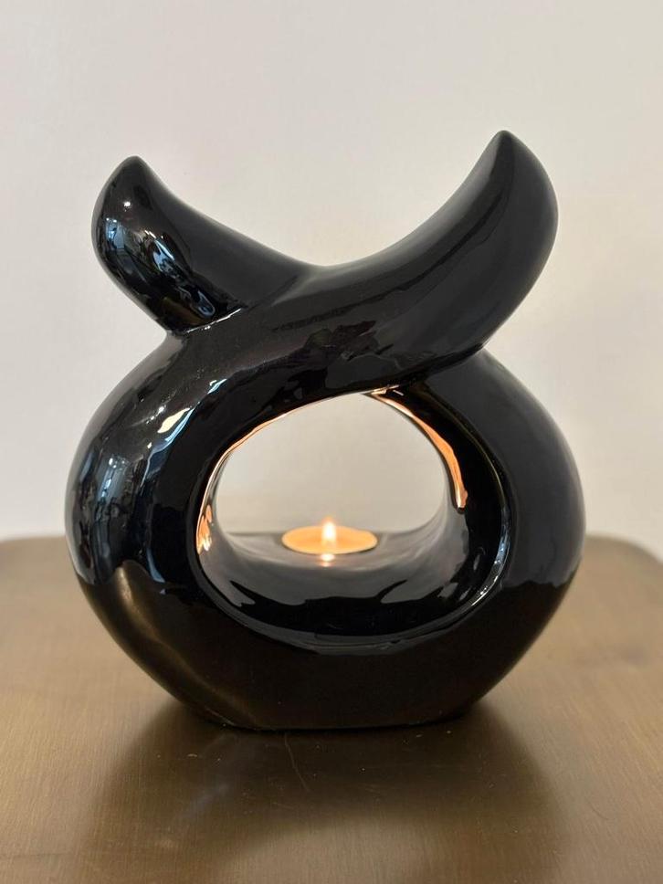 Moderne urn met kaarshouder, Huis en Inrichting, Woonaccessoires | Overige, Nieuw, Verzenden