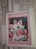 Aristocats Marie Diamondpainting afbeelding in lijst, Kinderen en Baby's, Kinderkamer | Inrichting en Decoratie, Ophalen of Verzenden