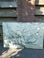 Canvas Doek - Amandelbloesem Stijl -, Antiek en Kunst, Ophalen of Verzenden