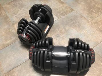Verstelbare Dumbbells 40KG Dumbell 40 Kilo Fitness Kracht beschikbaar voor biedingen