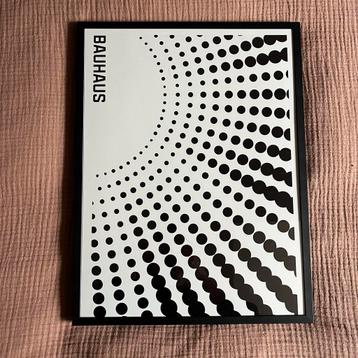IKEA LOMVIKEN fotolijst zwart 30x40cm met print beschikbaar voor biedingen