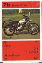 Kw2787 motorkaartje 7b honda xl 250, Ophalen of Verzenden, Zo goed als nieuw, Motoren