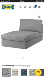Hoes Kivik chaise longue Orrsta lichtgrijs, Ophalen of Verzenden, Zo goed als nieuw, Eenpersoons, Minder dan 150 cm