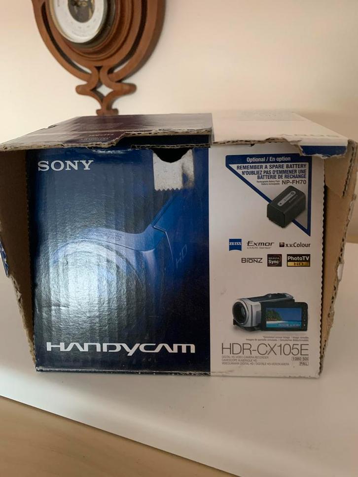 Sony Handycam HDR-CX105E Camcorder, Audio, Tv en Foto, Videocamera's Digitaal, Zo goed als nieuw, Camera, Overige soorten, Sony