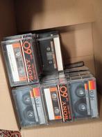 70 bespeelde sony cassettebandjes. Van 60 en 90 minuten, Cd's en Dvd's, Cassettebandjes, Ophalen of Verzenden, Zo goed als nieuw
