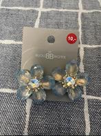 Blauwe Bloemen Oorbellen - Nieuw, Overige materialen, Blauw, Nieuw, Ophalen of Verzenden