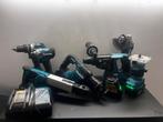 Makita set, Doe-het-zelf en Verbouw, Gereedschap | Boormachines, Ophalen of Verzenden, Zo goed als nieuw, Boor- en/of Breekhamer