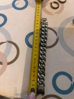 Zilveren Buddha to Buddha armband Chain XL | 21 cm, Ophalen of Verzenden, Zo goed als nieuw, Zilver