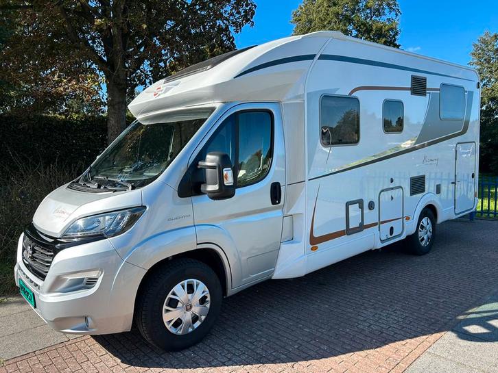 BÜRSTNER -2,3 140 Pk Lyseo Harmony 690 AUTOM. 2 Lengtebedden, Caravans en Kamperen, Campers, Particulier, tot en met 4, Half-integraal