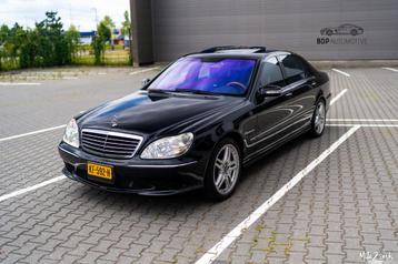 Mercedes-Benz S-klasse AMG 55 Lang UNIEK LAGE KM STAND! beschikbaar voor biedingen