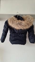 Tommy Hilfiger kinder jas 104 donkerblauw bont capuchon, Jongen of Meisje, Ophalen of Verzenden, Jas, Tommy Hilfiger