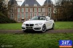 BMW 2-serie Cabrio |, Auto's, Gebruikt, Zwart, 1520 kg, Cabriolet
