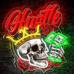 LED lamp neon stijl Crown Skull (33x30cm), Ophalen of Verzenden, Nieuw, Lichtbak of (neon) lamp