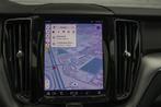 Volvo XC60 2.0 T6 Plug-in AWD inc BTW|Dealer OH|Winter-pack|, Stof, Gebruikt, Euro 6, Blauw