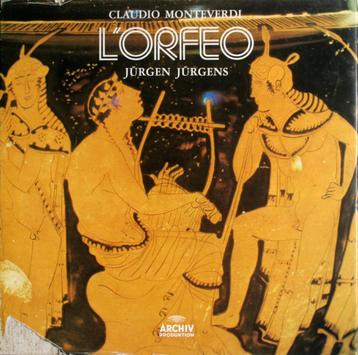 Monteverdi - l'Orfeo - Jürgen Jürgens (1974, 3 lp's) beschikbaar voor biedingen