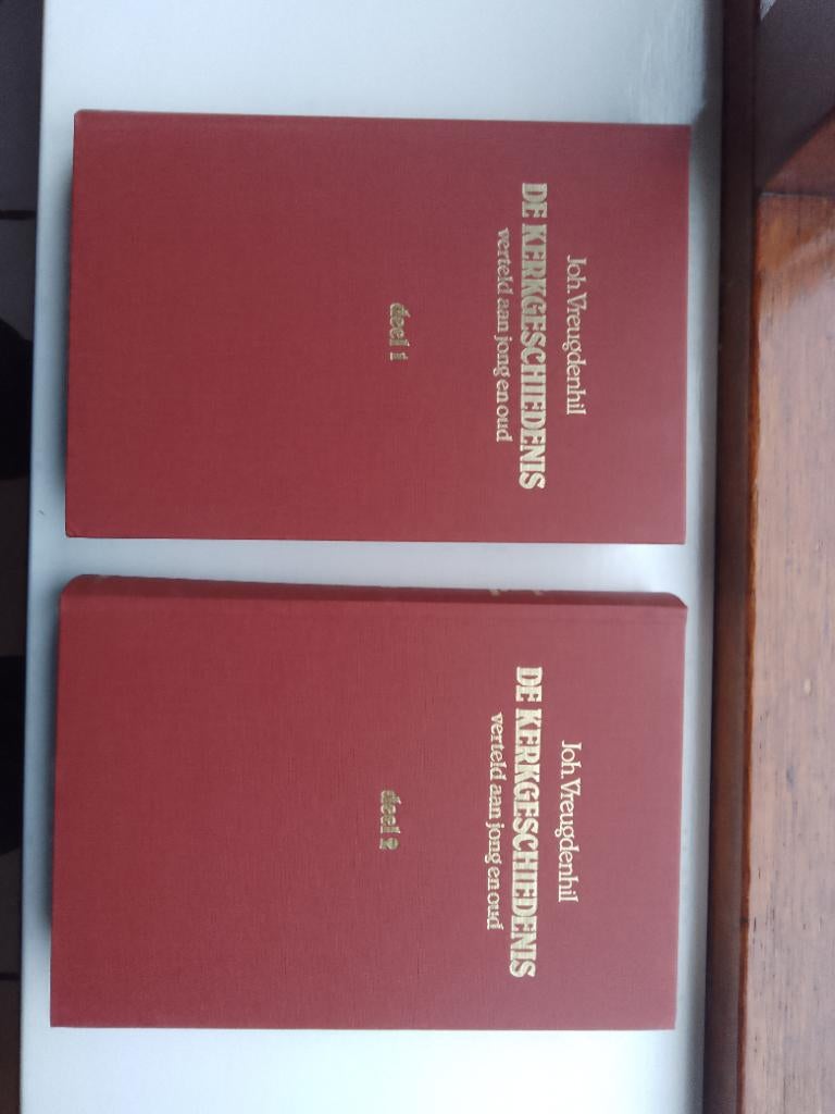 De kerkgeschiedenis (2 dln.) - Joh. Vreugdenhil, Joh. Vreugdenhil, Christendom | Protestants, Ophalen of Verzenden, Zo goed als nieuw