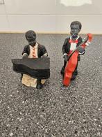 2 jazz muzikanten piano en bas, Ophalen of Verzenden, Gebruikt, Overige typen