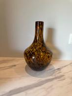 Glazen Vaas met Gevlekt Patroon, Overige kleuren, Ophalen of Verzenden, Minder dan 50 cm, Glas