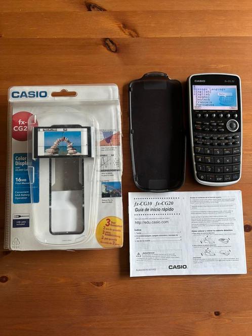 Casio fx-CG20 grafische rekenmachine, Diversen, Rekenmachines, Zo goed als nieuw, Grafische rekenmachine, Ophalen of Verzenden