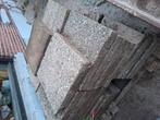 42 st. Grindtegels 40x40x7, Ophalen, Gebruikt, Beton, Terrastegels