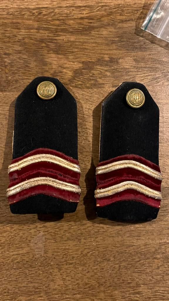 RANG ONDERSCHEIDINGS TEKENS RADIO HOLLAND KOOPVAARDIJ, Verzamelen, Scheepvaart, Ophalen of Verzenden