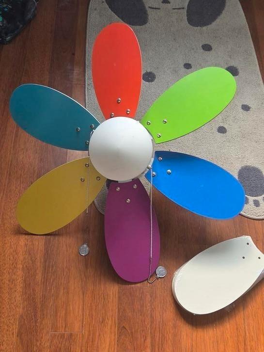 plafondventilator 30 inch verwisselbare bladen, Witgoed en Apparatuur, Ventilatoren, Gebruikt, Plafondventilator, Ophalen