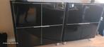 2 kasten. Zwart hoogglans. Prijs per kast. MOETEN WEG  !!!, Huis en Inrichting, Kasten | Buffetkasten, Ophalen, 25 tot 50 cm, 50 tot 100 cm