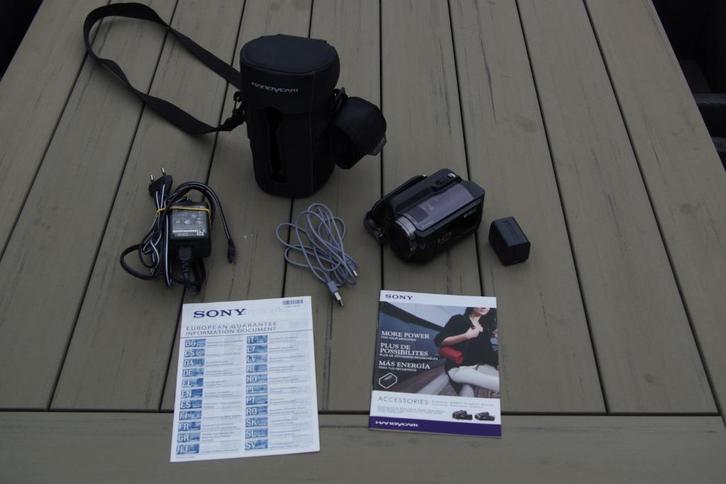 Sony Hard Disk Recorder, 80GB, HDR-XR105E, Audio, Tv en Foto, Videocamera's Digitaal, Zo goed als nieuw, Camera, Harde schijf