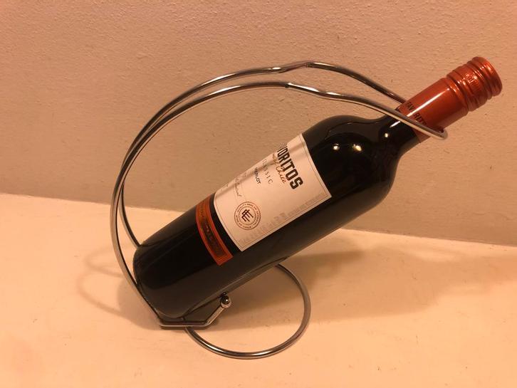 Stijlvolle Wijnfleshouder - Decoratief, Huis en Inrichting, Woonaccessoires | Wijnrekken, Zo goed als nieuw, Minder dan 50 cm