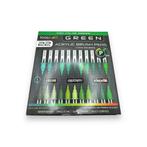 Tooli-art acrylic brush pens green, Hobby en Vrije tijd, Tekenen, Verzenden, Zo goed als nieuw, Potlood of Stift