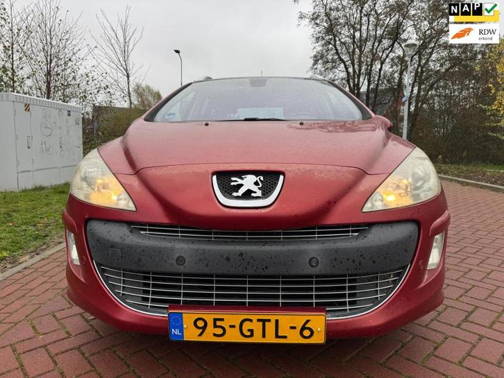 Peugeot 308 SW 1.6 VTi XS 79.000 KM 7 PERSOONS, Auto's, Peugeot, Bedrijf, Te koop, ABS, Airbags, Airconditioning, Boordcomputer