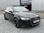 Audi A3 Sportback 1.4 TFSI CoD Sport Pano|Leer|Virtuel|ACC|C, Gebruikt, 4 cilinders, Zwart, Leder