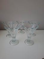 Vintage glazen ijscoupe, Covetro Italië, Glas of Glazen, Ophalen of Verzenden, Overige stijlen, Glas