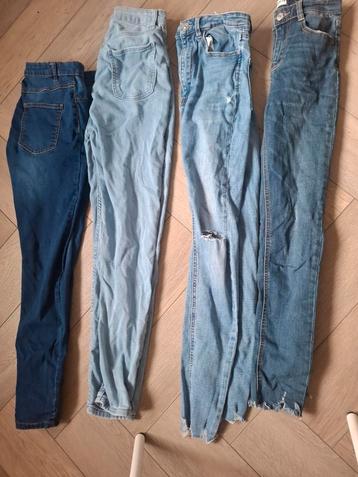 4 skinny jeans maat s/m beschikbaar voor biedingen