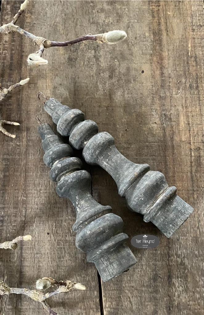 Houten klos ornament L Aura Peeperkorn stoer sober landelijk, Huis en Inrichting, Woonaccessoires | Overige, Nieuw, Verzenden