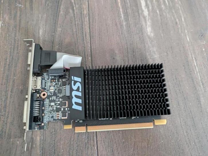 2x Nvidia GT710 1x GT730 Videokaarten, Computers en Software, Videokaarten, Gebruikt, Nvidia, PCI-Express 1.0, GDDR3, HDMI, DisplayPort