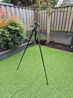 Manfrotto 190 go! + 3 weg  kop, Audio, Tv en Foto, Fotografie | Statieven en Balhoofden, Zo goed als nieuw, 150 tot 175 cm, Met balhoofd