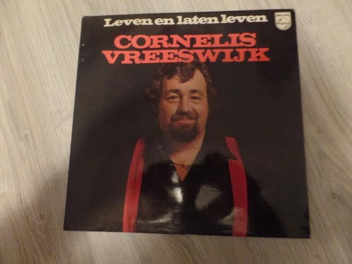 Cornelis Vreeswijk Leven en laten leven LP, Cd's en Dvd's, Vinyl | Nederlandstalig, Gebruikt, 12 inch, Ophalen of Verzenden