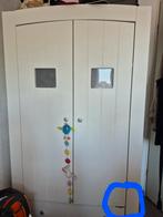 kinder kledingkast wit mdf, Ophalen, Gebruikt, 105 cm of meer, 100 cm of meer