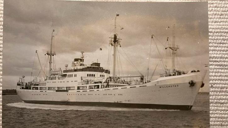 WILLEMSTAD  '38 grijze romp  KNSM Southampton, Verzamelen, Scheepvaart, Ophalen of Verzenden