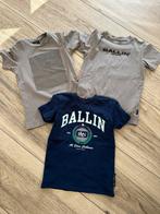 T-shirts van Ballin in blauw en taupe, Ophalen of Verzenden, Zo goed als nieuw, Shirt of Longsleeve, Ballin